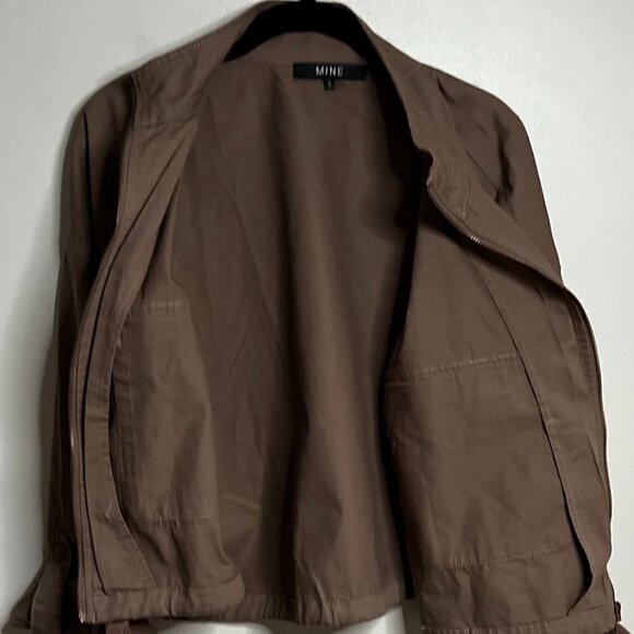 MINE Utility Jacket Size L in Brown color - Picture 3 of 4